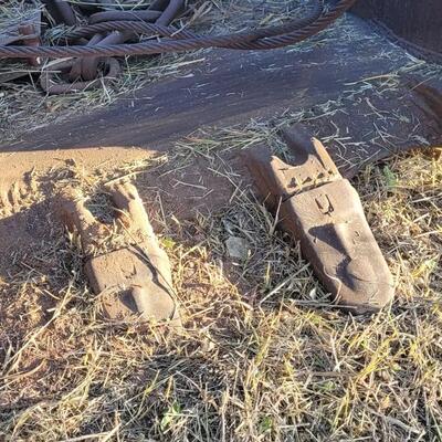Lot 183: Antique Farm Tractor Part Yard Deco