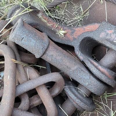 Lot 183: Antique Farm Tractor Part Yard Deco