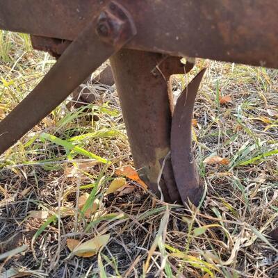 Lot 186: Antique Single Can Farming Seed Broadcaster