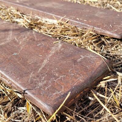 Lot 193: Old Tractor Forklift Forks HEAVY!