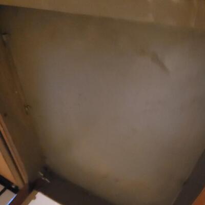 Lot 198: Vintage Library Table marked UCH on underside