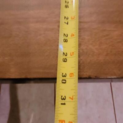 Lot 198: Vintage Library Table marked UCH on underside