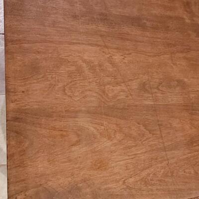 Lot 198: Vintage Library Table marked UCH on underside