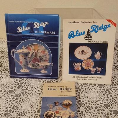 Lot 201: (3) Blue Ridge Pottery Reference Books