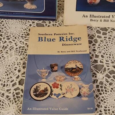 Lot 201: (3) Blue Ridge Pottery Reference Books