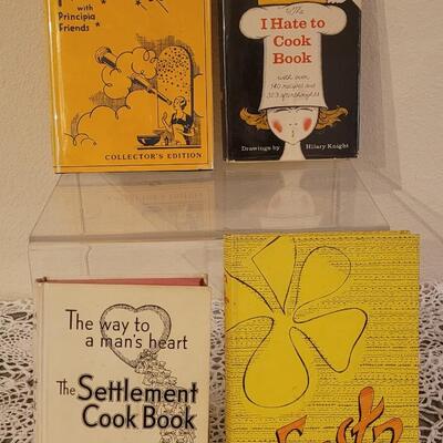 Lot 205: Vintage Cook Book Lot