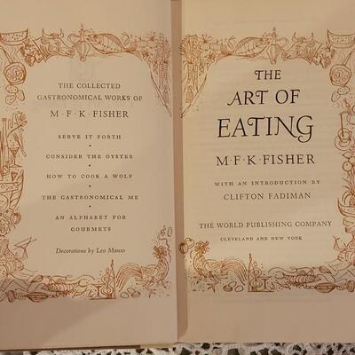 Lot 208: 1954 "The Art of Eating" and 1922 "All About Coffee"