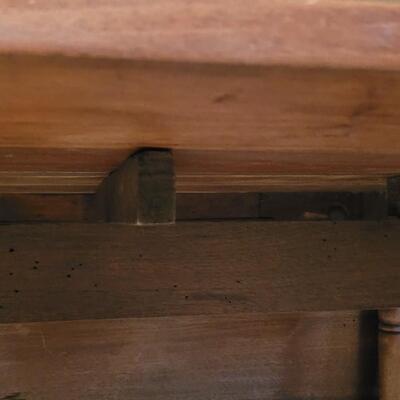 Lot 210: Antique Drop Leaf Table
