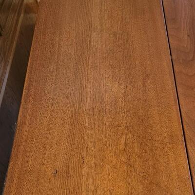 Lot 210: Antique Drop Leaf Table