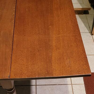 Lot 210: Antique Drop Leaf Table