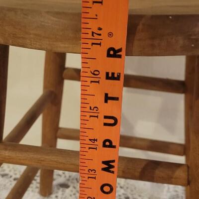 Lot 211: Vintage Wood Stool