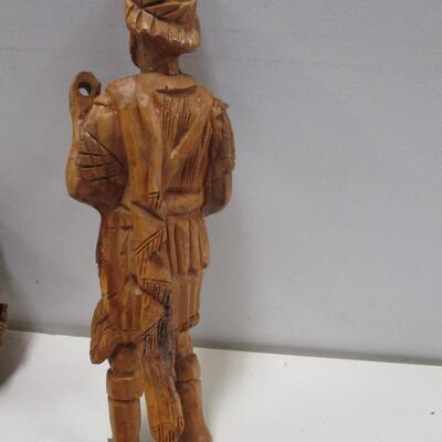 Hand Carved Wooden Figures