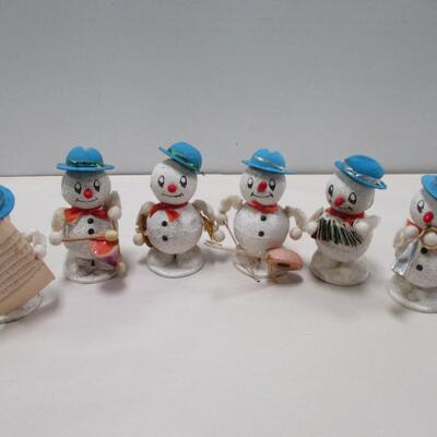 Vintage Snowmen Made In Japan