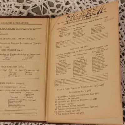 Lot 218: 1929 "English Literature of Fact & Story" by University of Colorado Professor, 1929 "Thirty Tales &...