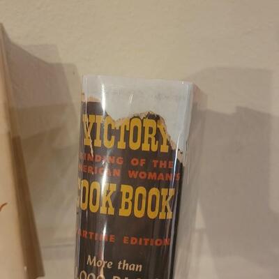 Lot 226: Vintage Cook Books- " Blueberry Hill Kitchen Notebook", Victory binding of the "American Woman's Cook...