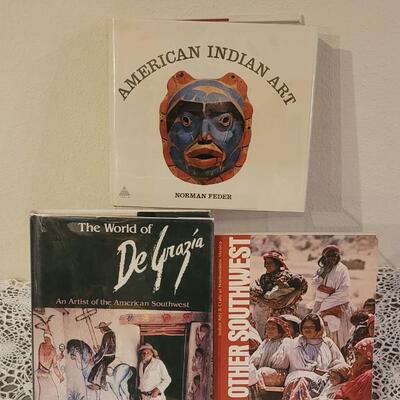 Lot 231: "American Indian Art", " The World of DeGrazia" and "The Other Southwest" Book Lot