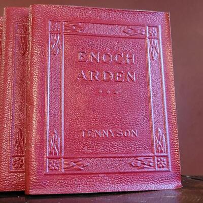 Lot 233: (5) Vintage Little Leather Books Classics FEAT. Dr. JEKYLL and Mr. Hyde