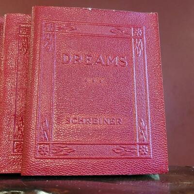 Lot 233: (5) Vintage Little Leather Books Classics FEAT. Dr. JEKYLL and Mr. Hyde