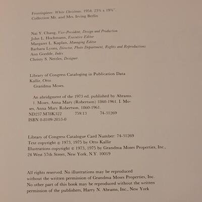 Lot 234: "Grandma Moses",  "Norman Rockwell Illustrator" and " Currier & Ives Printmakers to the American...