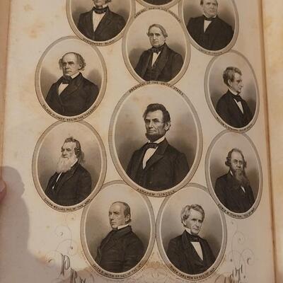 Lot 235: 1864  The American Conflict Vol. 1 & 2 by Horace Greeley