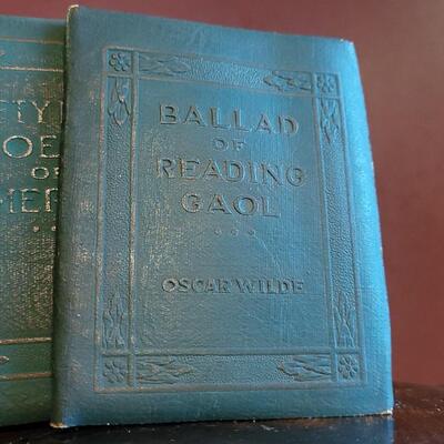 Lot 236: (5) Vintage Little Leather Mini Books Classics FEAT. OSCAR Wilde