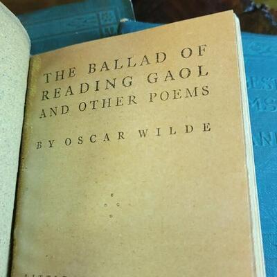 Lot 236: (5) Vintage Little Leather Mini Books Classics FEAT. OSCAR Wilde