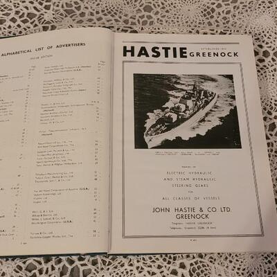 Lot 237: "Jane's Fighting Ships 1957-1958" Book
