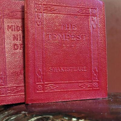 Lot 239: (5) Vintage Little Leather Books Classics FEAT. THE GOLD BUG