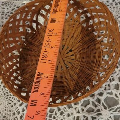 Lot 241: Baskets and Vintage Faux Bread, Vegetables and Cherries