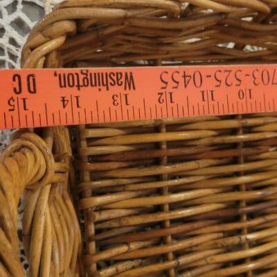 Lot 241: Baskets and Vintage Faux Bread, Vegetables and Cherries