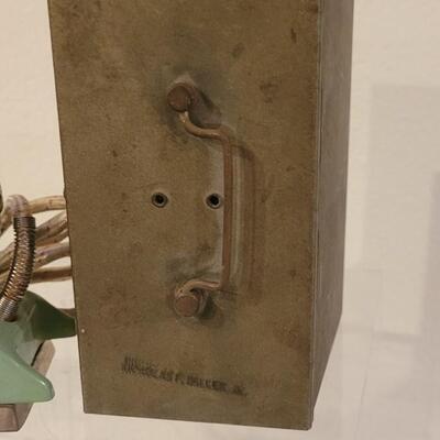 Lot 242: Antique & Vintage Decorative Pieces- Spools of Yarn, Wood Box, Shoe Tree and Travel Iron in Box