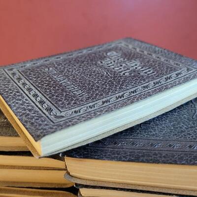 Lot 252: Vintage Mini Bible Collection