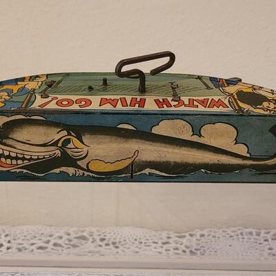 Lot 253: Vintage 1930's Pinocchio The Acrobat! Tin Toy - Doesn't have the Pinocchio