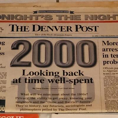 Lot 259: Centennial & Millennium Memorabilia