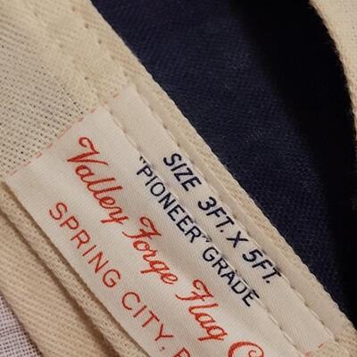 Lot 266: (2) American Flags 3' Ã— 5'