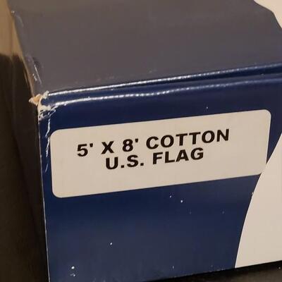Lot 267: New U.S. Flag 5' Ã— 8'