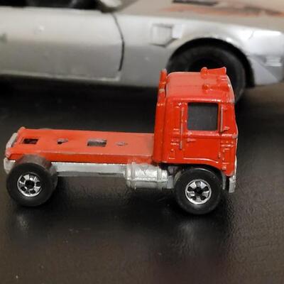 Lot 270: Vintage Yatmina Trans Am, Small Tonka Dump Truck and Matchbox Truck
