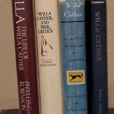 Lot 274: (4) Books about Willa Cather