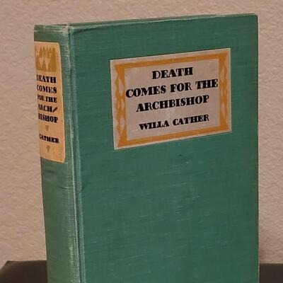 Lot 276: Inscribed / Signed Willa Cather "Death Comes for the Archbishop"