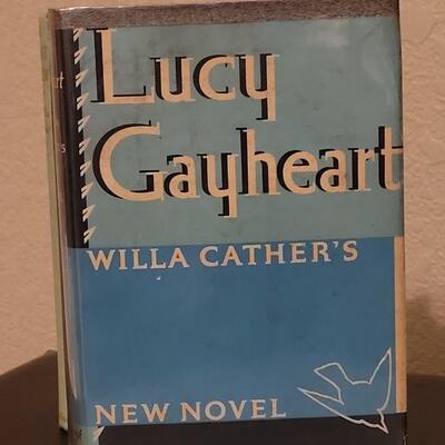 Lot 277: (4) Willa Cather Books - "A Lost Lady",  "The Professor's House", "Lucy Gayheart" and...