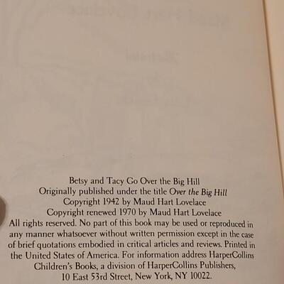 Lot 279: "Go Over the Big Hill" and "The Good Master " Books