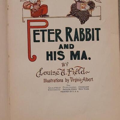 Lot 280: 1917 "Peter Rabbit and His Ma" Book