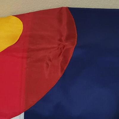 Lot 282: Colorado Flag 3' Ã— 5'