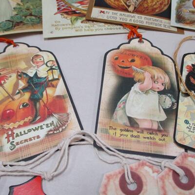 Halloween Post Cards & Tags