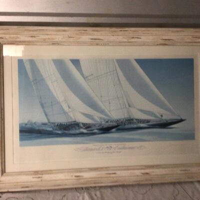Sailing Print Titled 