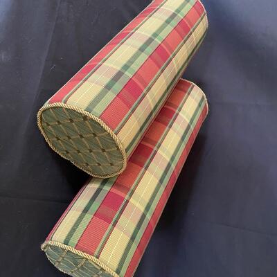 Bench Cushion and Bolsters