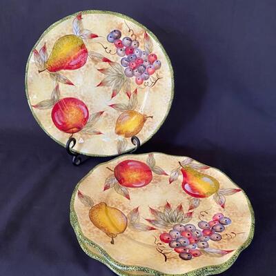 3 Serving Plates