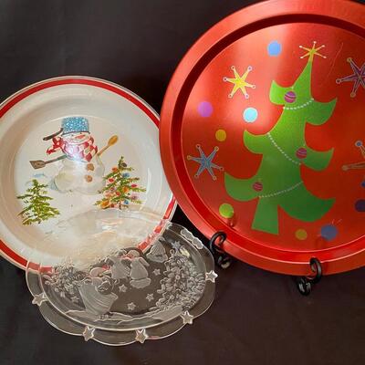 Christmas Serving Plates