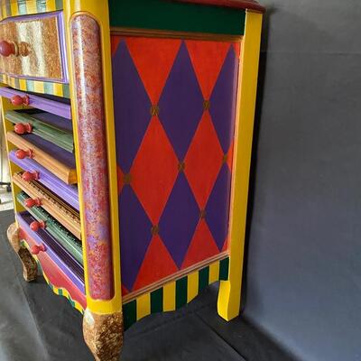 Hand Painted Jewelry Chest