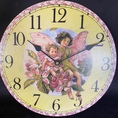 Flower Fairy Clock